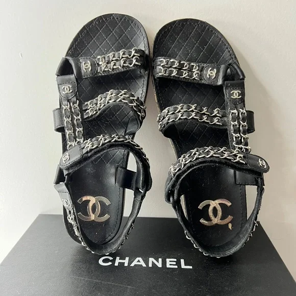 【SALE】CHANEL サンダル CHANEL | Shoes | Chanel Sandals | Poshmark